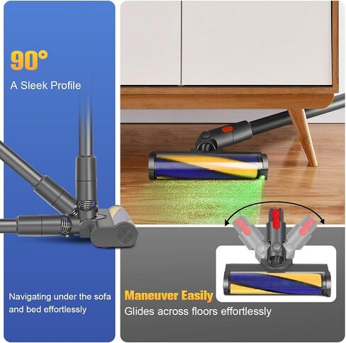 FUNTECK Wall Mount Compatible with Dyson V11, V11 Outsize and V15 Vacuum Cleaners, Charging Station Replacing Part No. 970011-01 & 970011-02 in Kuwait