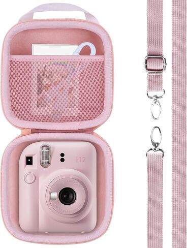 Hard Case for Fujifilm Instax Mini 13/12/11 Instant Camera | Hard Shell Shockproof, Portable Camera Storage, Mesh Bag Organizer, Lightweight Travel in Saudi Arabia