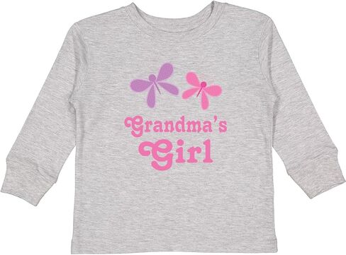inktastic Grammie Girl Ballerina Monkey Toddler Long Sleeve T-Shirt in Saudi Arabia