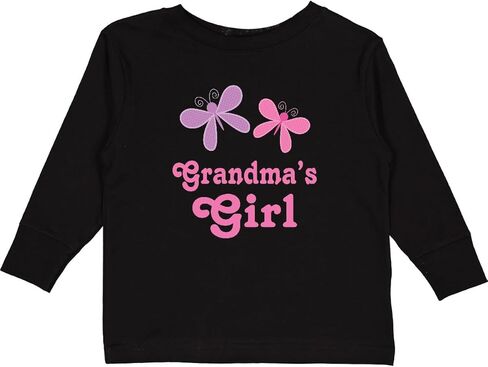 inktastic Grammie Girl Ballerina Monkey Toddler Long Sleeve T-Shirt in Saudi Arabia