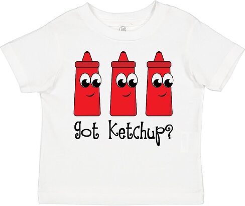 تي شيرت للأطفال الصغار مطبوع عليه Got Ketchup من إنكتاستيك in Saudi Arabia