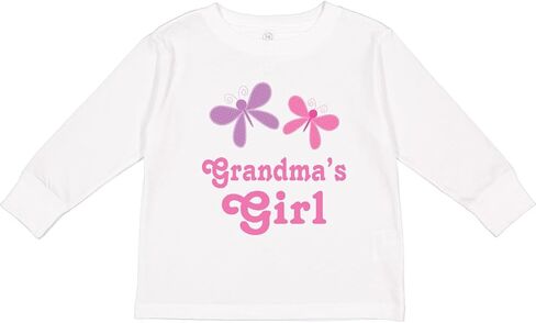 تي شيرت Inktastic Grammie Girl راقصة الباليه على شكل قرد للأطفال الصغار بأكمام طويلة in Kuwait