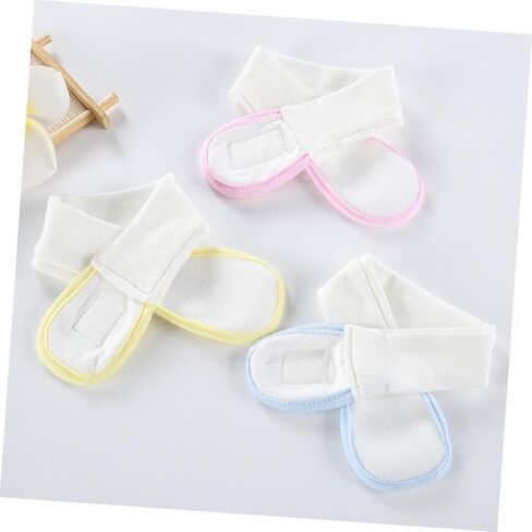 BESPORTBLE 3pcs Adjustable Elastic Cotton Diaper Fixing Tape Lightweight Soft Safety Belt for Diapers Reusable Comfortable Strips Yellow Pink in Saudi Arabia