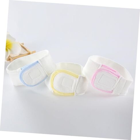 BESPORTBLE 3pcs Adjustable Elastic Cotton Diaper Fixing Tape Lightweight Soft Safety Belt for Diapers Reusable Comfortable Strips Yellow Pink in Saudi Arabia