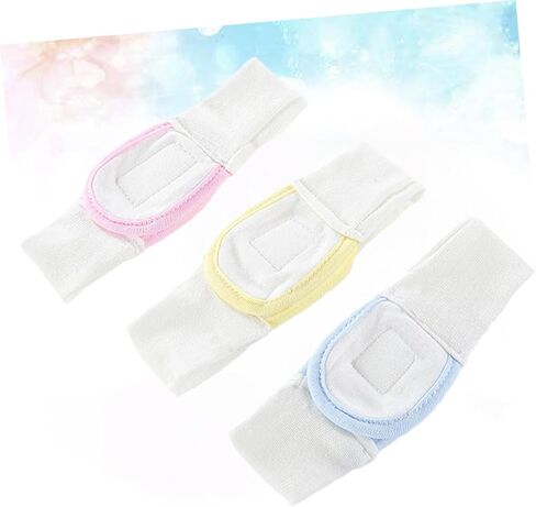BESPORTBLE 3pcs Adjustable Elastic Cotton Diaper Fixing Tape Lightweight Soft Safety Belt for Diapers Reusable Comfortable Strips Yellow Pink in Saudi Arabia