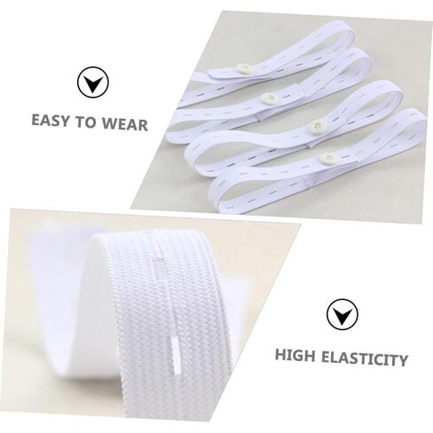12 قطعة أشرطة حفاضات قابلة للتعديل لحديثي الولادة حفاضات أبازيم مرنة قابلة للتنفس حزام خصر مريح للحيوانات الأليفة in Kuwait