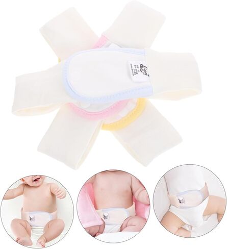 Milisten 3Pcs Adjustable Nappy Fastening Belts Comfortable Diaper Fixing Belts for Lightweight Portable Accessories Suitable for Boys in Saudi Arabia