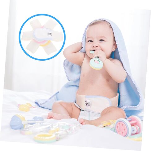 Milisten 3Pcs Adjustable Nappy Fastening Belts Comfortable Diaper Fixing Belts for Lightweight Portable Accessories Suitable for Boys in Saudi Arabia