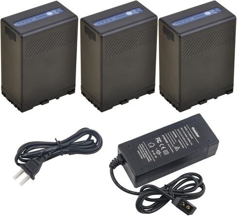 Kastar بطارية 1 قطعة وD-Tap شاحن سريع لسوني BP-U90 BP-U95 BP-U96 BP-U60 BP-U65 BP-U66 BP-U68 BP-U30 BC-U1 BC-U2 سوني PMW-150P XDCAM EX HD422 PHU-60K PXW-Z450 PXW-Z190 كاميرا الفيديو PXW-Z280 in Kuwait