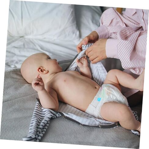 50Pcs Safety Diaper Pins with Locking Closures Brooches for Newborns Easy to Use Cartoon Design for Cloth Diapers and Accessories in Saudi Arabia