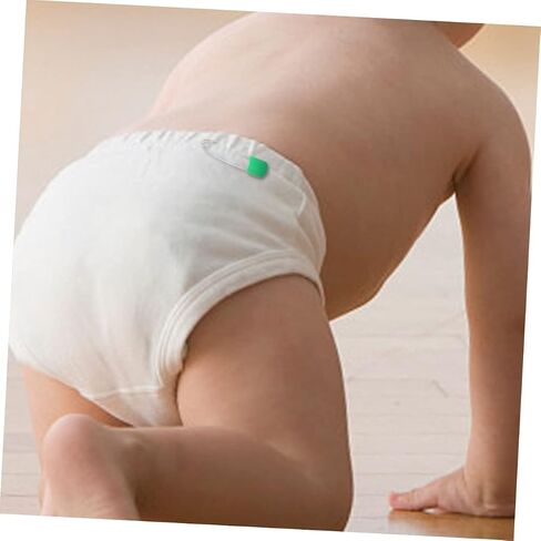 50Pcs Safety Diaper Pins with Locking Closures Brooches for Newborns Easy to Use Cartoon Design for Cloth Diapers and Accessories in Saudi Arabia