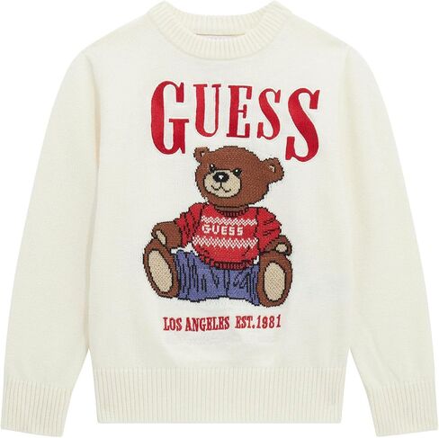 سترة طويلة الأكمام للأولاد من GUESS in Kuwait