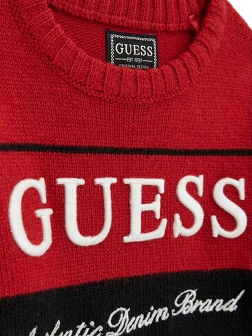 سترة طويلة الأكمام للأولاد من GUESS in Kuwait