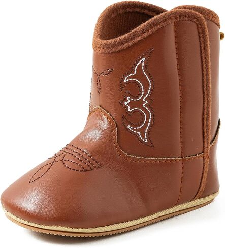 حذاء Jastore Western Boote Cowboy Bootie بنعل ناعم مانع للانزلاق للأطفال الرضع والأطفال الصغار والبنات والأولاد حديثي الولادة in Kuwait