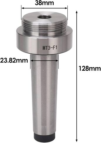 Boring Head Shank F1 MT3‑1‑1/2‑18UNF‑M12 Thread High Carbon Steel Boring Head Arbor, Boring Tool Holder for Inner Hole End Milling in Saudi Arabia