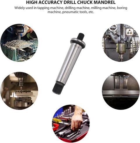 Boring Head Shank F1 MT3‑1‑1/2‑18UNF‑M12 Thread High Carbon Steel Boring Head Arbor, Boring Tool Holder for Inner Hole End Milling in Saudi Arabia
