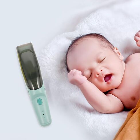 Vaguelly Hair Trimmer Portable Lightweight Hair Cutting Device with Rounded Ceramic Edge Protective for Newborn Boys and Grooming Tool in Saudi Arabia