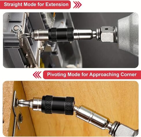 Hex Magnetic Ring Screwdriver Bits Drill Hand Tools Drill Bit Extension Rod Quick Change Holder Silvery in Saudi Arabia