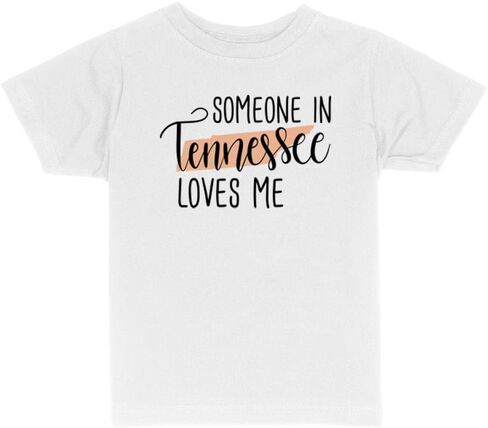 Someone in Tennessee Loves Me Toddler Kids T-Shirt in Saudi Arabia