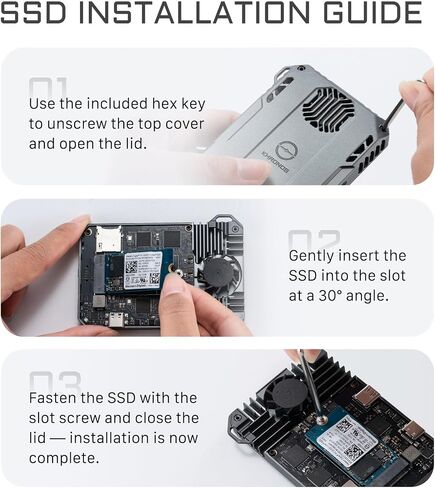 Tilta Khronos Cooling Storage System Compatible with iPhone 15/16 Pro & Pro Max – Black | MagSafe Mount, SD/TF/M.2 SSD Support, 310MB/s Transfer, USB-C PD 100W, Silent Cooling in Saudi Arabia