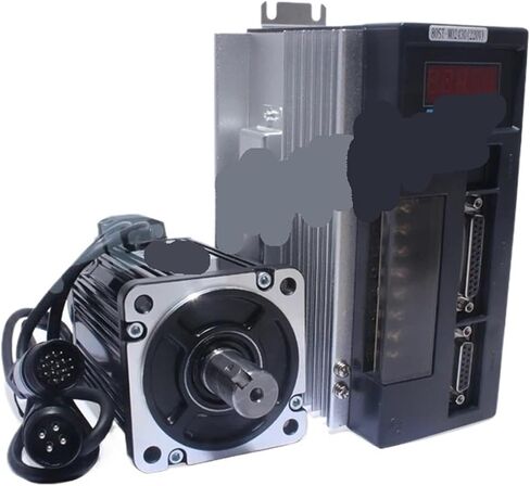 1PCS 90ST-M02430 AASD-15A 220V ACServo Motor 3000RPM 2.4 N.M. 0.75KW servomotor Single-Phase ac Drive Permanent Magnet Matched Driver(with blackRS485) in Saudi Arabia