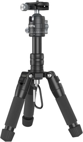 SmallRig VT-20Pro 21.2"/ 53.8cm Mini Tripod for Camera and Phone, Aluminum Alloy Small Desktop Tripod with 360° Ball Head, Table tripods Load Up to 11lb / 5kg in Saudi Arabia