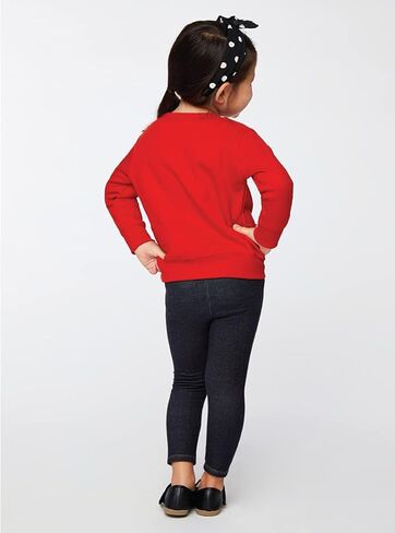 RABBIT SKINS Toddler Fleece Long Sleeve Pullover Sweatshirt, Heather, 4T in Saudi Arabia