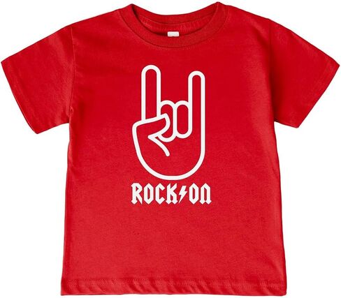 Rock On Horns - Rock 'N' Roll Infant/Toddler/Youth T-Shirt in Saudi Arabia