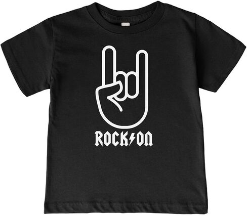 Rock On Horns - Rock 'N' Roll Infant/Toddler/Youth T-Shirt in Saudi Arabia