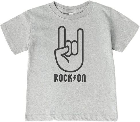 Rock On Horns - Rock 'N' Roll Infant/Toddler/Youth T-Shirt in Saudi Arabia