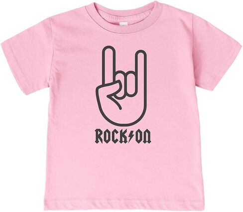 Rock On Horns - Rock 'N' Roll Infant/Toddler/Youth T-Shirt in Saudi Arabia