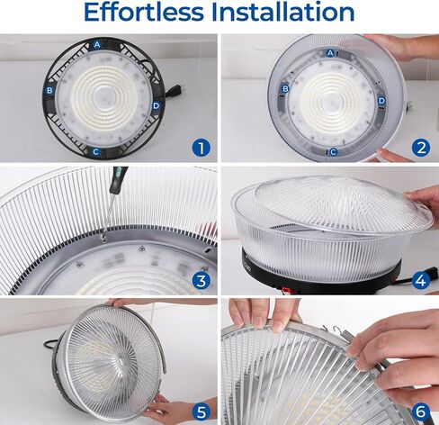 CINOTON Reflector for 160W LED High Bay Light, 3 Pack in Saudi Arabia