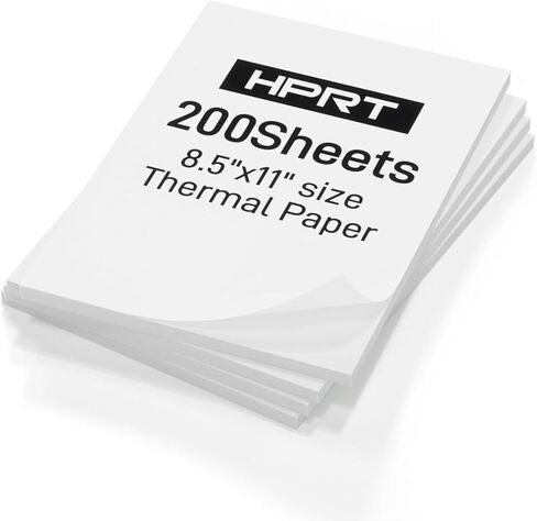 HPRT Portable Printer White& 200 Sheets Thermal Paper& Printer Case in Saudi Arabia