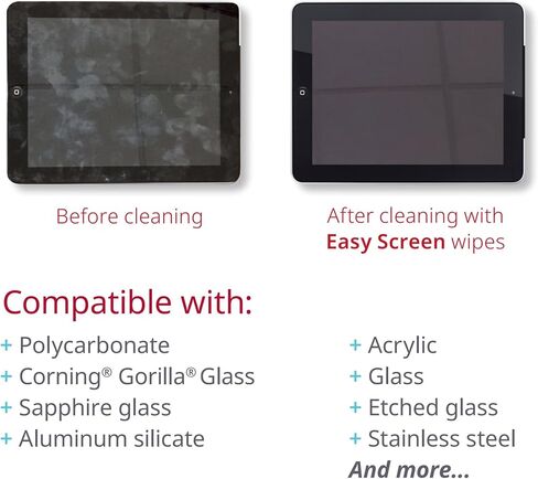 PDI Easy Screen Surface Cleaner Individual Packet Alcohol Scent 500 Ct H01050 in Saudi Arabia