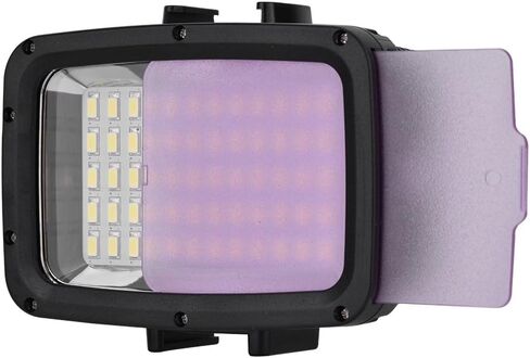 مصباح فيديو LED بطول 40 متر/130 قدم من Keenso للكاميرا، 60 مصباح LED للغوص، وضع توفير الطاقة، درجة حرارة اللون 5500 كلفن ليلاً in Kuwait