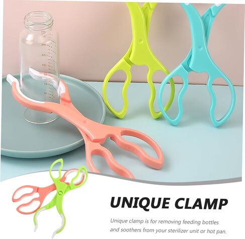GALPADA 2PC Detachable Anti-Slip Set High Temperature Resistant Nursing Tongs for Easy to Clean in Saudi Arabia