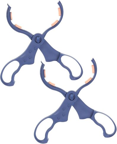 2pcs Multi-Function Baby Bottle Clamp Anti-Slip Grip High-Temperature Resistant Nursing Bottle Clip for Infants Detachable Feeder Clamp in Saudi Arabia