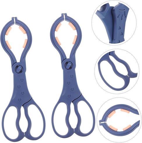 2pcs Multi-Function Baby Bottle Clamp Anti-Slip Grip High-Temperature Resistant Nursing Bottle Clip for Infants Detachable Feeder Clamp in Saudi Arabia