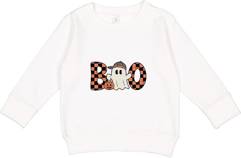 inktastic Halloween Boo Boy Ghost Toddler Sweatshirt in Saudi Arabia