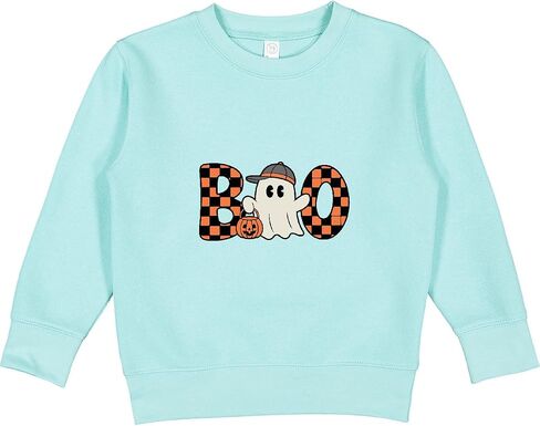 inktastic Halloween Boo Boy Ghost Toddler Sweatshirt in Kuwait
