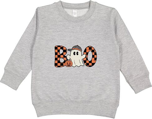inktastic Halloween Boo Boy Ghost Toddler Sweatshirt in Kuwait