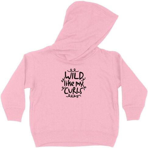 Wild Like My Curls Kids Hoodie Sweatshirt Toddler in Kuwait