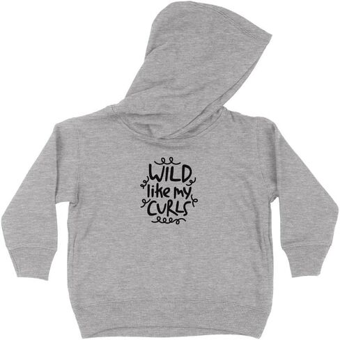 Wild Like My Curls Kids Hoodie Sweatshirt Toddler in Kuwait