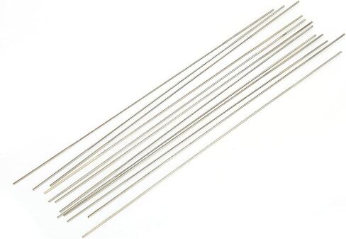 12PCS Jewelers Saw Blades, 130mm Tungsten Steel Saw Cutting Blades, Scroll Saws Cutting Sawing Carve Tool for Metal Jewelry Waxing and Engraving in Saudi Arabia
