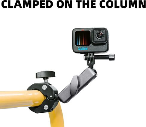 Motorcycle Mount, Sturdy & Adjustable Multi - Device Mount with Secure Clamp,for Holding Phones, Cameras During Riding, Travel, Adventure, Ensuring Stable & Convenient Use in Kuwait
