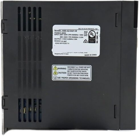 Servo Motor Driver 200W 400W 750W 1KW 1.5KW ASD-A2-0121 0221 0421 0721 2023 3023 1021 1521L/U/E/M/F(ASD-A2-0421-F) in Saudi Arabia