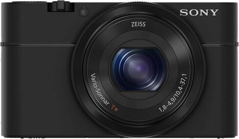 Sony RX100 20.2 MP Premium Compact Digital Camera w/ 1-inch sensor, 28-100mm ZEISS zoom lens, 3" LCD (Renewed) in Saudi Arabia