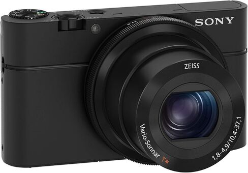Sony RX100 20.2 MP Premium Compact Digital Camera w/ 1-inch sensor, 28-100mm ZEISS zoom lens, 3" LCD (Renewed) in Saudi Arabia