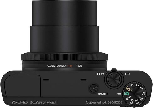 Sony RX100 20.2 MP Premium Compact Digital Camera w/ 1-inch sensor, 28-100mm ZEISS zoom lens, 3" LCD (Renewed) in Saudi Arabia