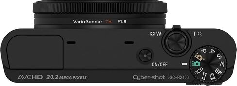 Sony RX100 20.2 MP Premium Compact Digital Camera w/ 1-inch sensor, 28-100mm ZEISS zoom lens, 3" LCD (Renewed) in Saudi Arabia